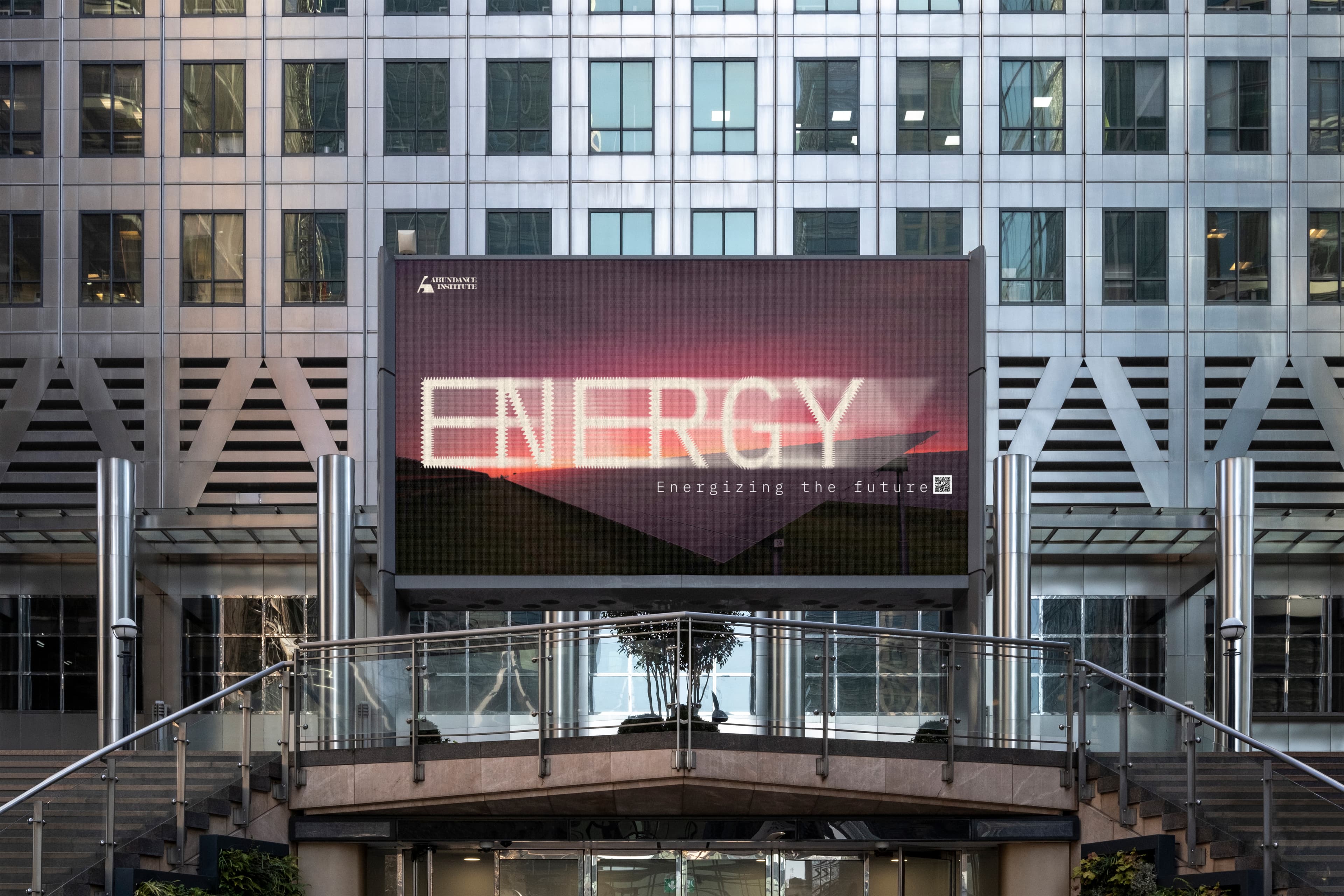 Abundance Institute billboard