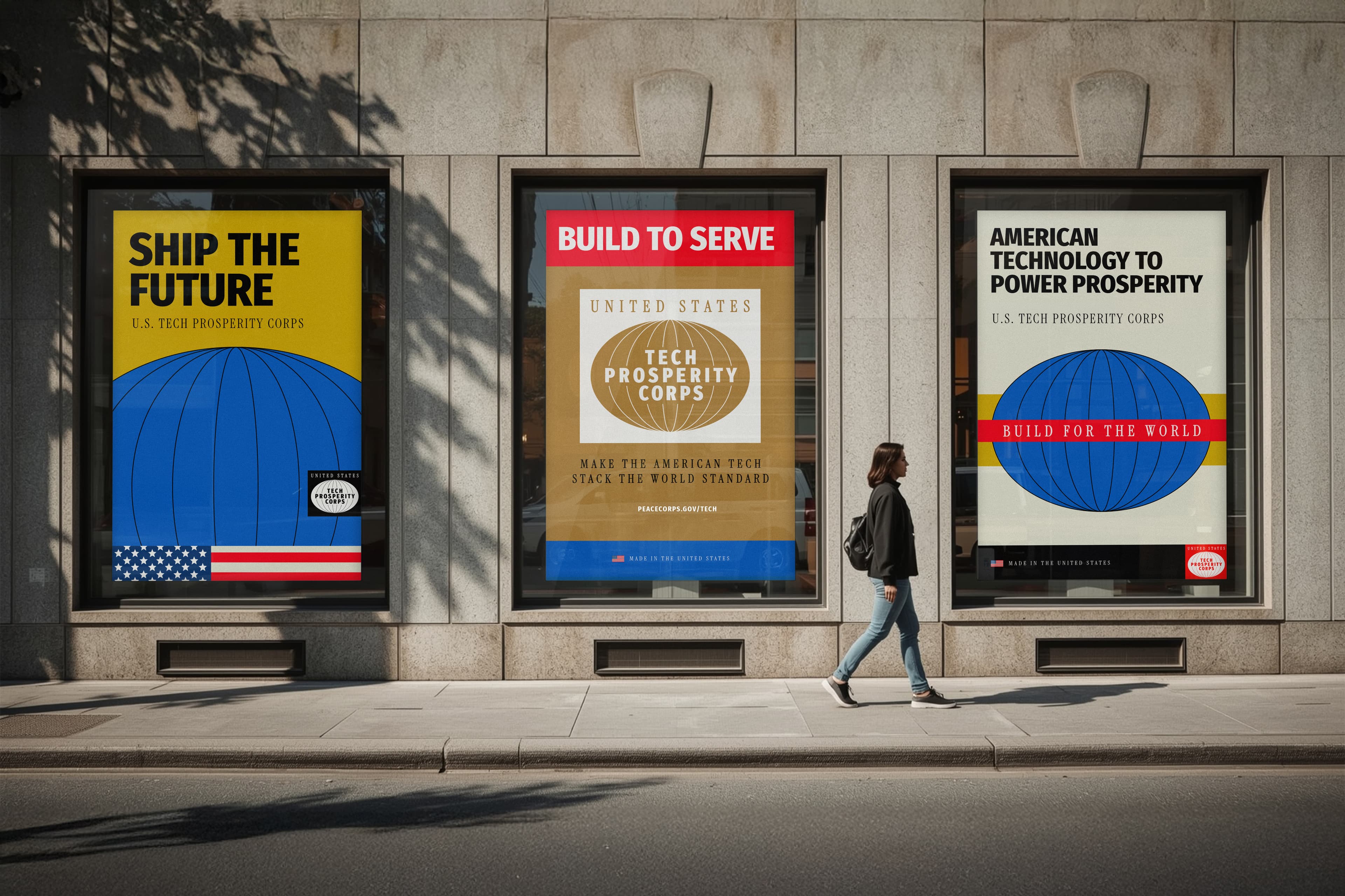 United States Tech Prosperity Corps desktop website
